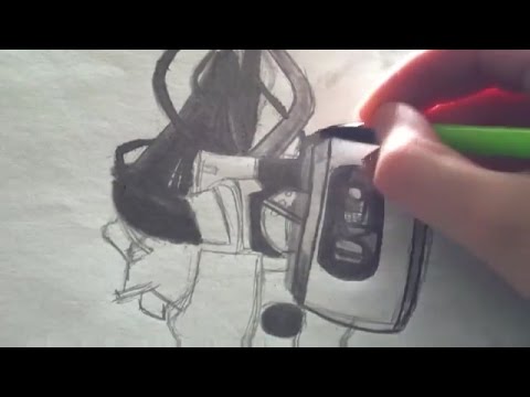 JDawgtor's Lab | Speed Art: GLaDOS | Portal 2