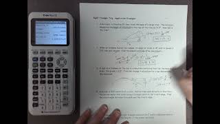 Right Triangle Trig Applications