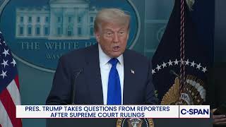 President Trump on Supreme Court Ruling