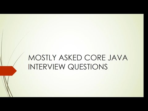 Mostly asked Core Java interview questions and answers 2023