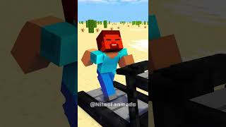 Steve Becomes Herobrine In Run At Treadmill Challenge!