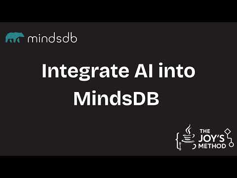 How to Integrate AI into MindsDB Using Groq