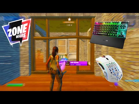 Steelseries Apex Pro TKL🤩 Tilted ZoneWars Fortnite Chill🏆 Keyboard and Mouse ASMR🎧
