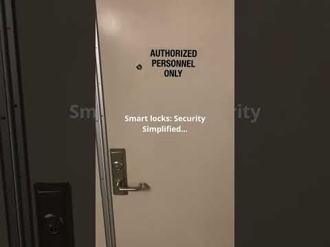 Smart locks: security simplified 🚪🔒