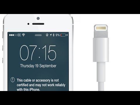 How To Charge iPhone/ iPad/ iPod Using Unsupported Cord/ Accessories
