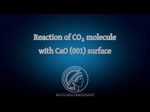 CO2 adsorption at CaO (001)
