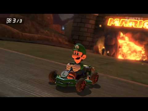 Wii U - Mario Kart 8 - Bowser's Castle