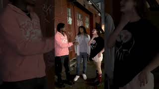 He had no idea his girlfriend was on Tinder 😨 #datingtruth #shockingreveal #streetinterview