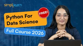Python for Data Science Full Course 2026 [Free] | Learn Data Science With Python | Simplilearn