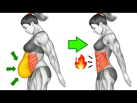 30-Min Standing Abs Workout 🔥 Lose Belly Fat in 7 Days | Say Goodbye to Stubborn Belly Fat