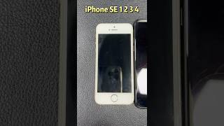 iPhone SE 4 vs SE 3 vs SE 2 vs SE 1 📱 Every iPhone SE Comparison #shorts