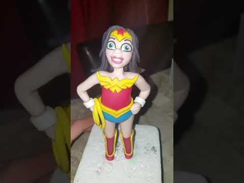 Wonder woman Cake topper #SuperHeroGirlsCake