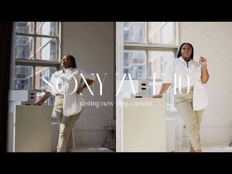 VLOG | Testing New Vlog Camera Sony ZV-E10