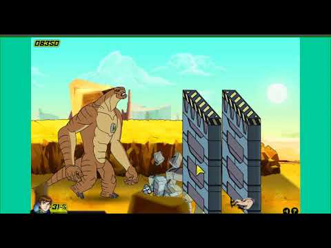 Ben 10 Humungousaur Giant Force Game Play | A2Z Games