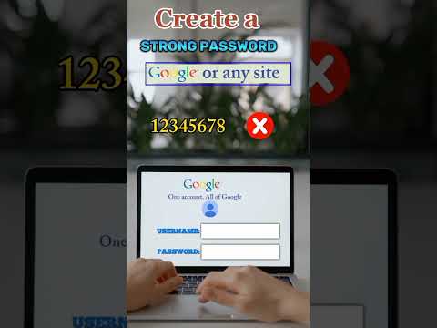 How To Create A Strong Password In Google or Any Site #emailaccount , #googleaccount ,#password