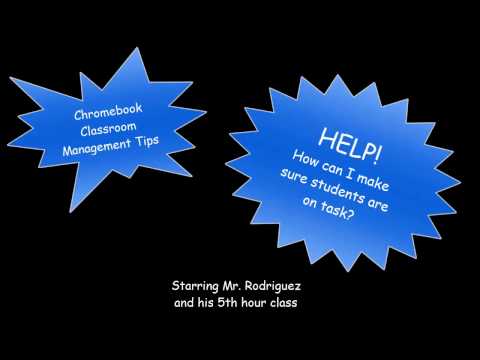 Chromebook Classroom Management Tips: Keeping Kids On Task