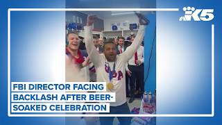 FBI director facing backlash for Olympics celebration video