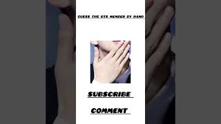 Guess The BTS member by hand 💜💜 #music #bts #boywithlove #btsshorts #kpop #bangtantv #btstaekook