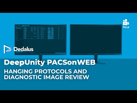 DeepUnity PACSonWEB Diagnostic Portal: Hanging protocols and diagnostic image review
