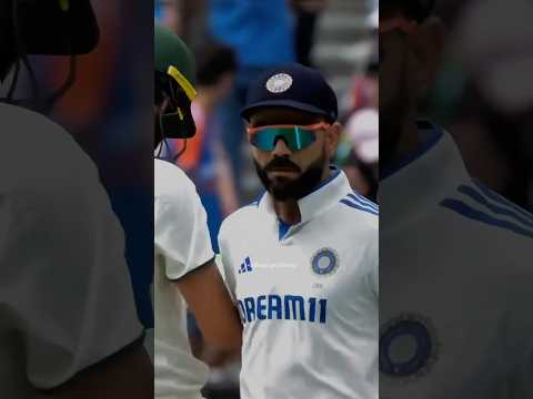 Virat was just following the trend, Not aggressive 🤣 #shorts #viratkohli #indvsaus