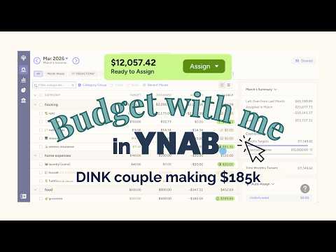 March Budget with Me! (YNAB)