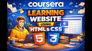 "I Built a Coursera Website Clone Using Only HTML & CSS!"