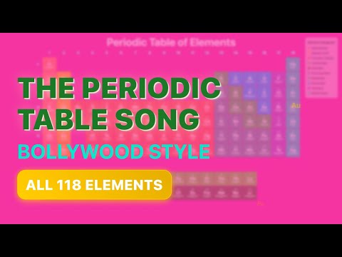 Bollywood Chemistry - The Period Table Song গানে গানে পর্যায় সারণি | JEE  & NEET Chemistry