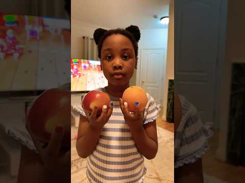 I just needed food 🍎🍊#funny #kidsvideo #viral #shorts #toyunboxing #chysesfunhouse #snacks #food