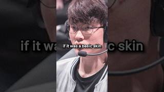 Faker using skin?! 😲❗❓ league of legends