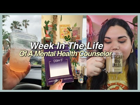 Week In The Life of A Mental Health Counselor 🧠✨| First Work Week + Getting Clients