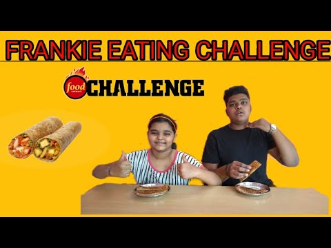 #FRANKIEEATINGCHALLENGE FRANKIE EATING CHALLENGE|GUJJU FOODIES|