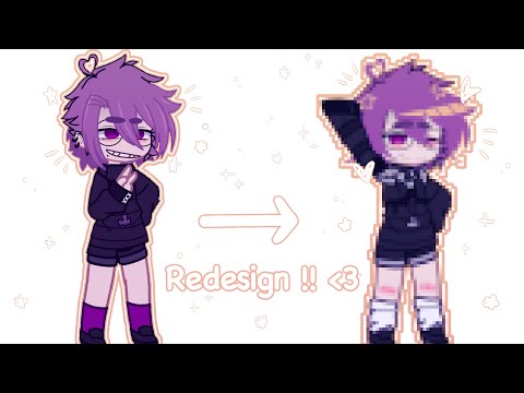 Redesigning one of my previous ocs !! | Gacha club