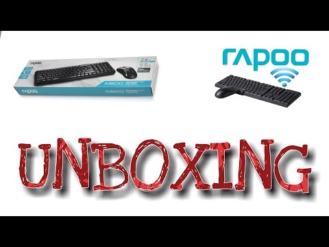 Unboxing and Hands on Review of Rapoo X1800