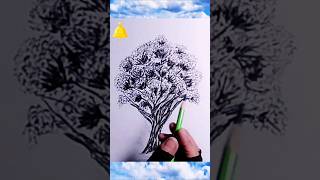 #treedrawing #pencil#charcoal #shortsfeed#satisfying #trending #shorts.