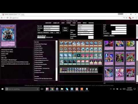 Developing a YGO Sim Episode 19 Deck Editor