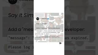 How to Return Useful API Errors – In 40 Seconds