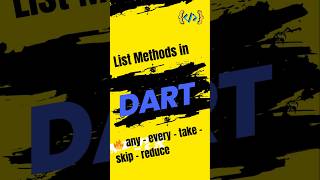 Dart List Methods Unlocked! #codeprep #dartlanguage #javascript #codingbat #dartprogramming #coding