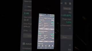 Live crypto trading | 54% Sol, 65%Eth, 102%Avax profit and going on. #trading #shorts #marketupdate