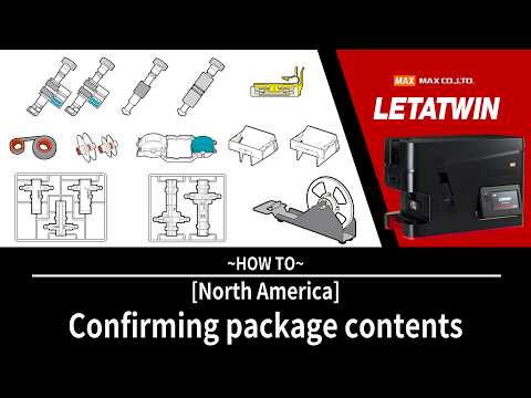 Checking the Package Contents | LM-3000Pro Wire Marking Printer Tutorial