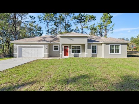 Inside Brand New Home In Florida UNDER 310k | No HOA