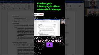 Fresher gets 2 DevOps jobs