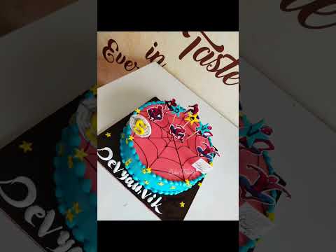 spider man cake