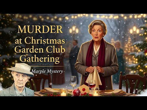 Murder at Christmas Garden Club Gathering | A Miss Marple Mystery