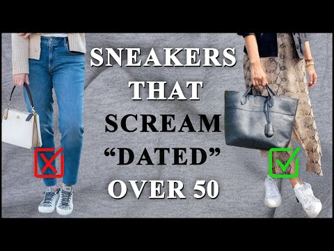 25 Sneakers Elegant Women Over 50 NEVER Wear
