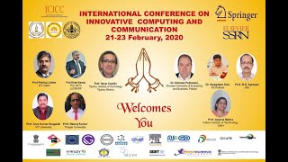 3rd International Conference in innovative Computing and Communication (ICICC-2020) : Trailer