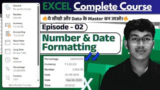 MS Excel Number & Date Formatting - Master Data Like a Pro!