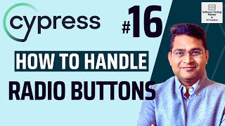 Cypress Tutorial #16 - How to Handle Radio Buttons