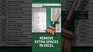 One click removes all Excel spaces