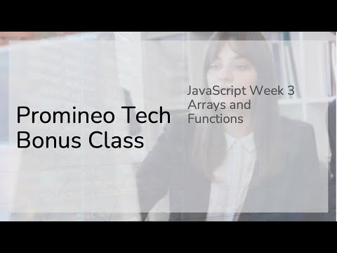 Live Lecture Example Class - Javascript Week 3