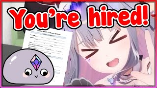 [ENG SUB/Hololive] Biboo shares how she hired people to be part of her official team